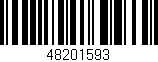Código de barras (EAN, GTIN, SKU, ISBN): '48201593'
