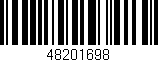 Código de barras (EAN, GTIN, SKU, ISBN): '48201698'