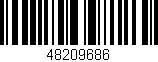 Código de barras (EAN, GTIN, SKU, ISBN): '48209686'