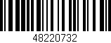 Código de barras (EAN, GTIN, SKU, ISBN): '48220732'