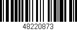 Código de barras (EAN, GTIN, SKU, ISBN): '48220873'