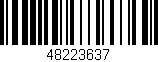 Código de barras (EAN, GTIN, SKU, ISBN): '48223637'