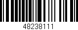 Código de barras (EAN, GTIN, SKU, ISBN): '48238111'