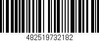 Código de barras (EAN, GTIN, SKU, ISBN): '482519732182'