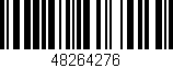 Código de barras (EAN, GTIN, SKU, ISBN): '48264276'