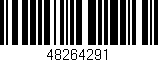 Código de barras (EAN, GTIN, SKU, ISBN): '48264291'