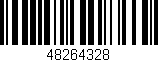 Código de barras (EAN, GTIN, SKU, ISBN): '48264328'