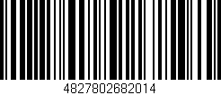 Código de barras (EAN, GTIN, SKU, ISBN): '4827802682014'