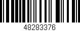 Código de barras (EAN, GTIN, SKU, ISBN): '48283376'