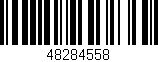 Código de barras (EAN, GTIN, SKU, ISBN): '48284558'