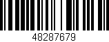 Código de barras (EAN, GTIN, SKU, ISBN): '48287679'