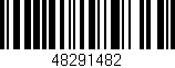 Código de barras (EAN, GTIN, SKU, ISBN): '48291482'