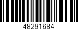 Código de barras (EAN, GTIN, SKU, ISBN): '48291684'