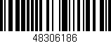 Código de barras (EAN, GTIN, SKU, ISBN): '48306186'