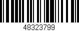 Código de barras (EAN, GTIN, SKU, ISBN): '48323799'