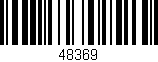 Código de barras (EAN, GTIN, SKU, ISBN): '48369'