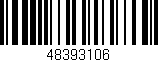 Código de barras (EAN, GTIN, SKU, ISBN): '48393106'