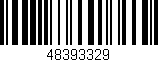 Código de barras (EAN, GTIN, SKU, ISBN): '48393329'