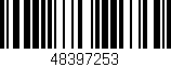 Código de barras (EAN, GTIN, SKU, ISBN): '48397253'