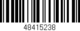 Código de barras (EAN, GTIN, SKU, ISBN): '48415238'