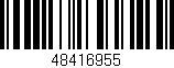 Código de barras (EAN, GTIN, SKU, ISBN): '48416955'