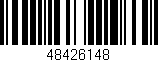 Código de barras (EAN, GTIN, SKU, ISBN): '48426148'