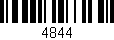 Código de barras (EAN, GTIN, SKU, ISBN): '4844'