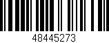 Código de barras (EAN, GTIN, SKU, ISBN): '48445273'