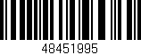 Código de barras (EAN, GTIN, SKU, ISBN): '48451995'