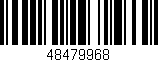Código de barras (EAN, GTIN, SKU, ISBN): '48479968'