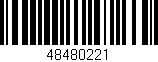 Código de barras (EAN, GTIN, SKU, ISBN): '48480221'