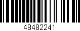 Código de barras (EAN, GTIN, SKU, ISBN): '48482241'