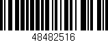Código de barras (EAN, GTIN, SKU, ISBN): '48482516'
