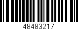 Código de barras (EAN, GTIN, SKU, ISBN): '48483217'