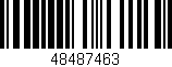 Código de barras (EAN, GTIN, SKU, ISBN): '48487463'