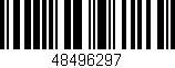 Código de barras (EAN, GTIN, SKU, ISBN): '48496297'