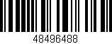 Código de barras (EAN, GTIN, SKU, ISBN): '48496488'