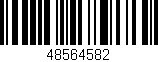 Código de barras (EAN, GTIN, SKU, ISBN): '48564582'