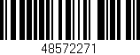 Código de barras (EAN, GTIN, SKU, ISBN): '48572271'