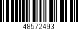 Código de barras (EAN, GTIN, SKU, ISBN): '48572493'
