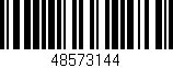 Código de barras (EAN, GTIN, SKU, ISBN): '48573144'