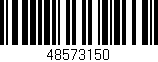 Código de barras (EAN, GTIN, SKU, ISBN): '48573150'