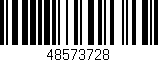 Código de barras (EAN, GTIN, SKU, ISBN): '48573728'