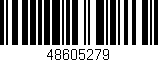 Código de barras (EAN, GTIN, SKU, ISBN): '48605279'