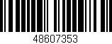 Código de barras (EAN, GTIN, SKU, ISBN): '48607353'