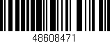Código de barras (EAN, GTIN, SKU, ISBN): '48608471'