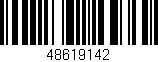 Código de barras (EAN, GTIN, SKU, ISBN): '48619142'