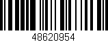 Código de barras (EAN, GTIN, SKU, ISBN): '48620954'