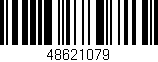 Código de barras (EAN, GTIN, SKU, ISBN): '48621079'