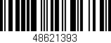 Código de barras (EAN, GTIN, SKU, ISBN): '48621393'